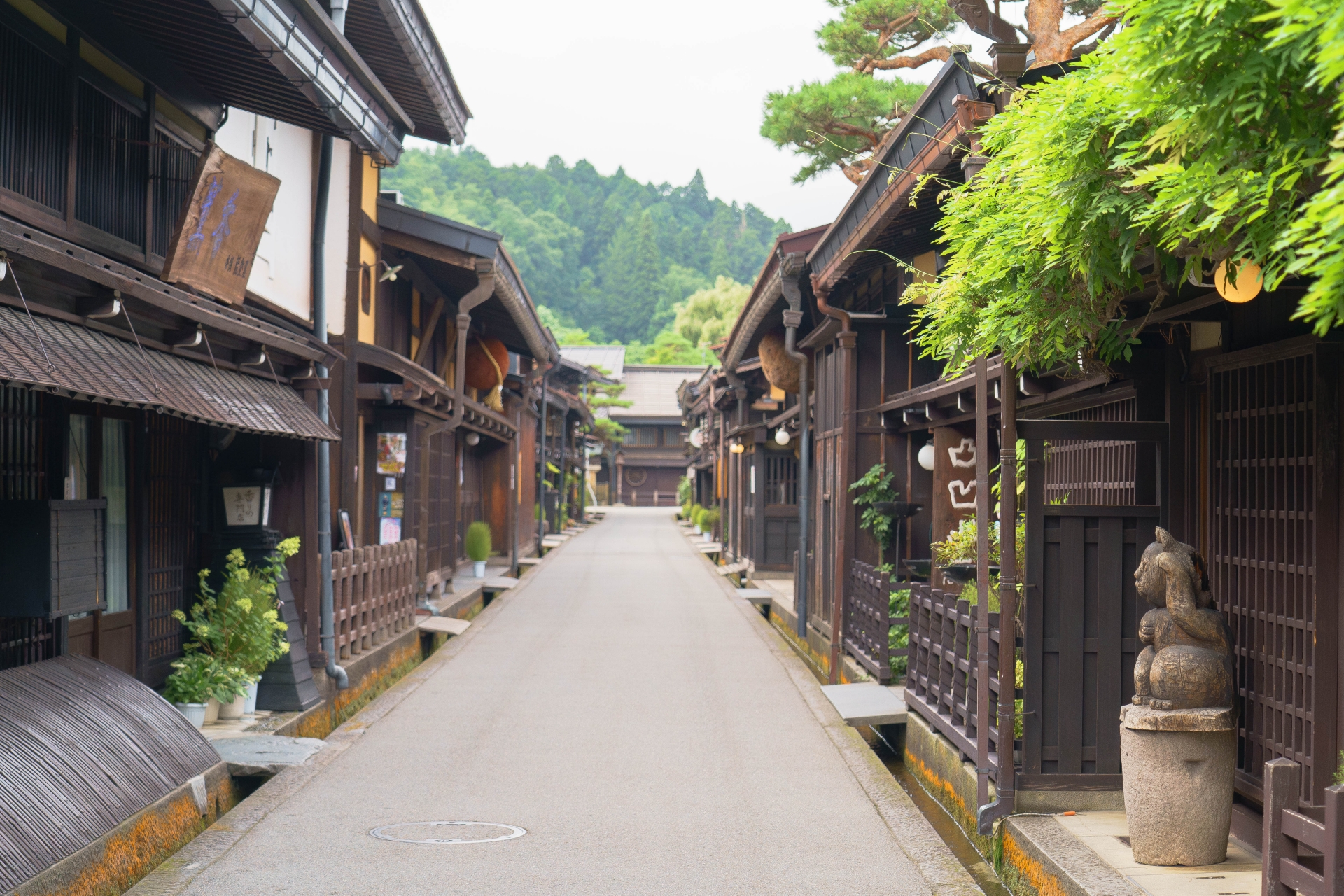 飛騨高山の古い町並み